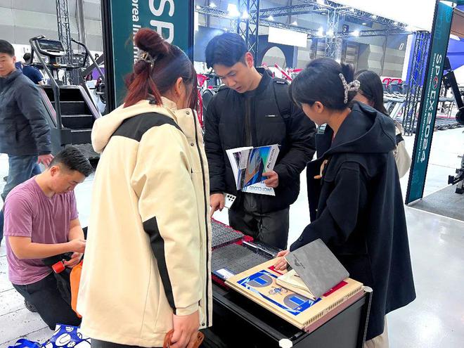 扬帆海外实力绽放唯美康参加SPOEX2024韩国体育用品博览会(图3)