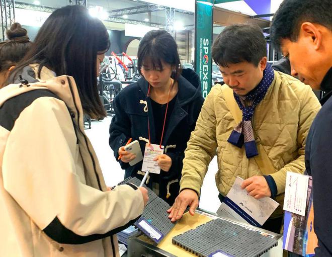 扬帆海外实力绽放唯美康参加SPOEX2024韩国体育用品博览会(图4)