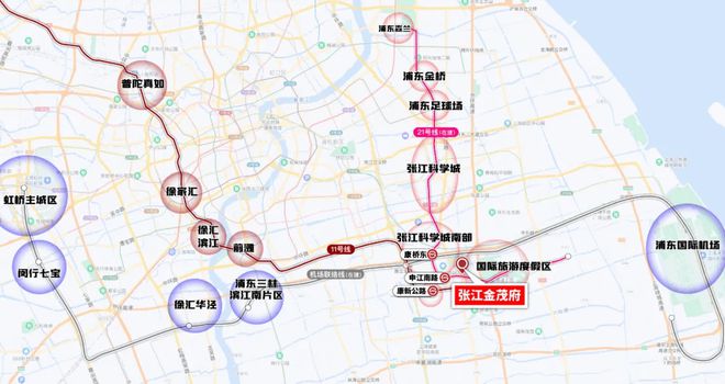 张江金茂府（浦东张江金茂府售楼处电线最新资讯商业配套(图23)