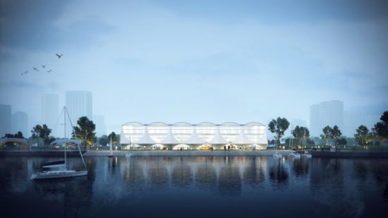 集多功能一體上海臨港將新建一座水上運動中心(图3)