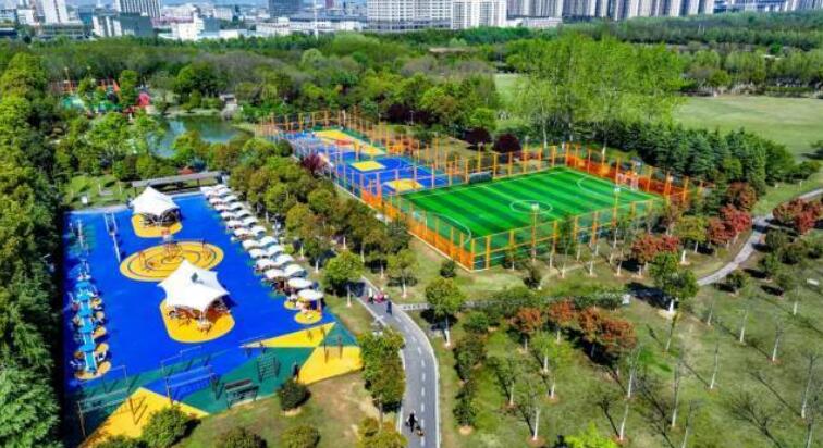 米乐M6：合肥蜀山：“家门口”的健身圈让群众健身“举步可就”(图2)