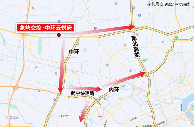 别错过！中环云悦府95-140㎡灵动美宅配套全优(图10)