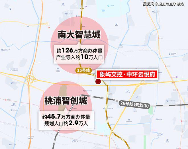 别错过！中环云悦府95-140㎡灵动美宅配套全优(图11)