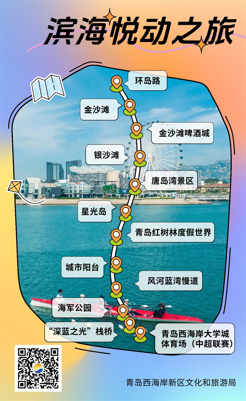 米乐M6平台：30余项春季旅游活动、4条春季主题旅游线路发布青岛西海岸新区文旅盛宴来了(图4)