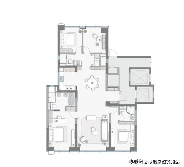苏州塔尖生活新选择：龙湖山河颂引领高端住宅新风向(图5)