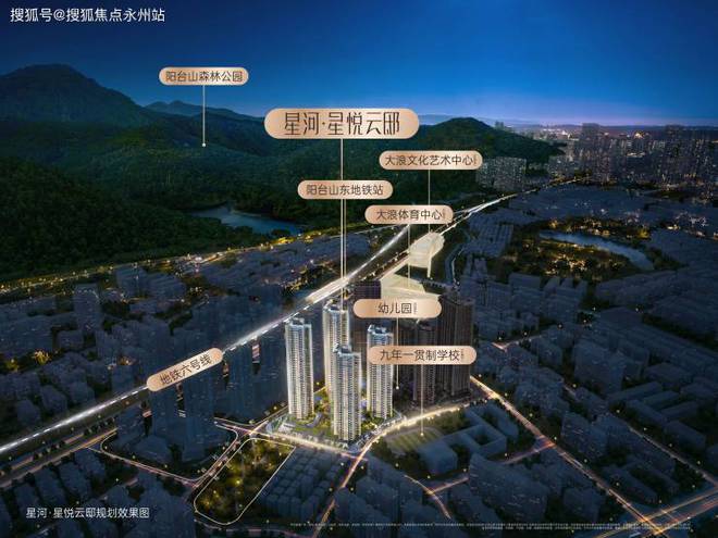 米乐M6网页版：星悦云邸面积94-96㎡3房2卫112-124㎡4房2卫户型均价548万㎡(图3)