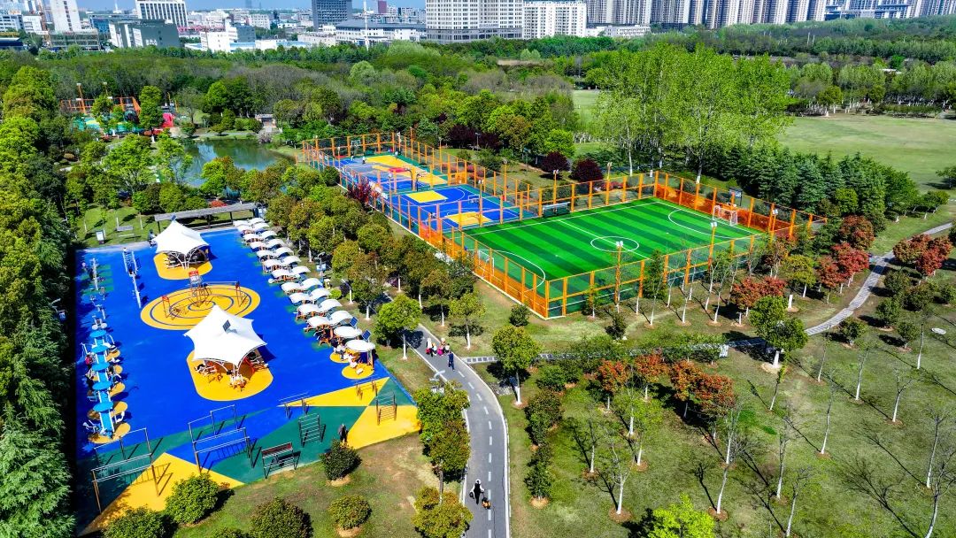 米乐M6：合肥蜀山区今年计划建设33处家门口“健身点”(图2)