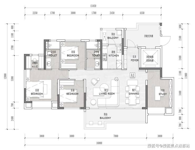 米乐M6平台：成都【空港发展云玺观宸】首页网站-售楼处电话最新房价热销户型解析限时优惠政策配套详情(图3)