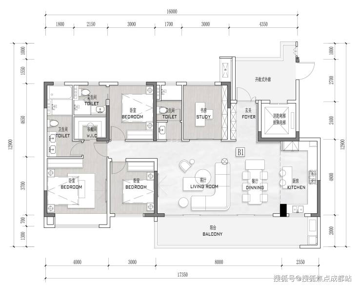 米乐M6平台：成都【空港发展云玺观宸】首页网站-售楼处电话最新房价热销户型解析限时优惠政策配套详情(图4)