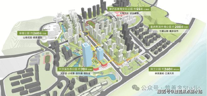 米乐M6平台：重庆长嘉外滩国瑞·长江赋电线「售楼中心」(图5)