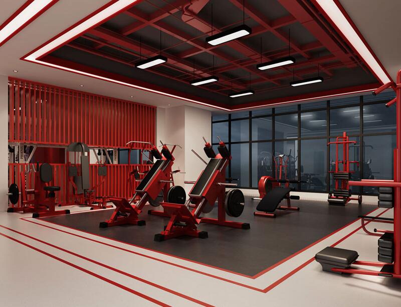 米乐M6平台：2024年流行的健身房要怎么设计(图2)