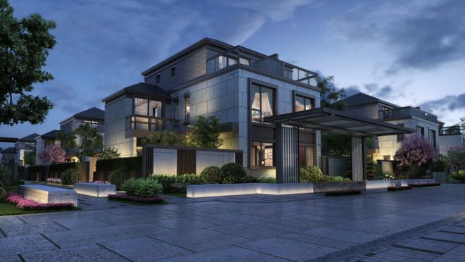 @上实和风院售楼处上实·和风院发布：东方院居美学！(图2)