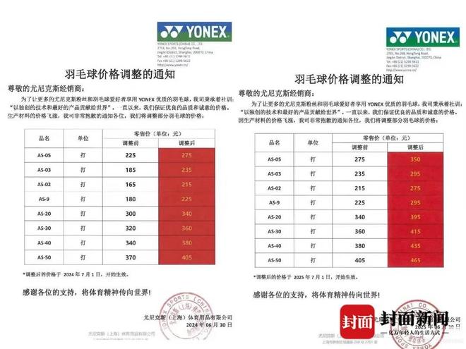米乐M6网页版：中国羽毛球价格上涨世界羽联表态(图4)