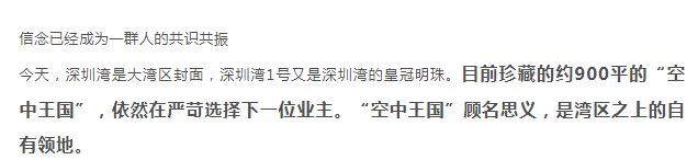 南山：（2025深圳湾1号）深圳湾1号百度网站_鹏瑞百科_房天下(图12)