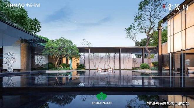 米乐M6平台：✨张江金茂府售楼处发布：品质为笺书写张江生活的静好诗！(图18)