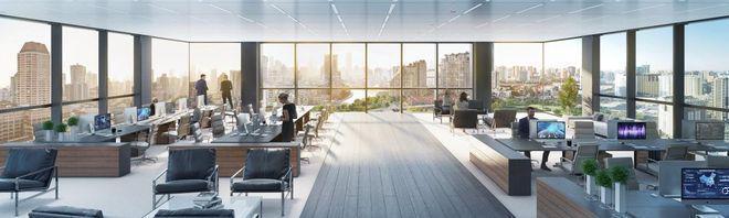 米乐M6平台：【百度快讯】中环置地中心望云售楼处发布㊤中环置地望云出品(图6)