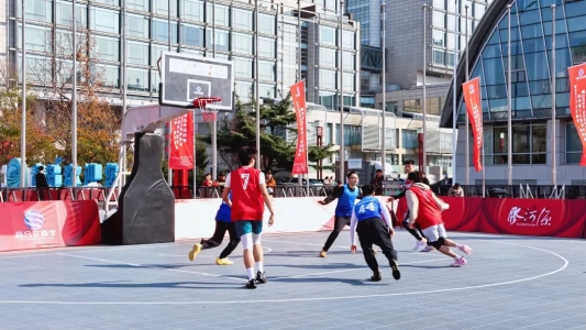 2025尚合文体季“胶河源杯”山东省三人篮球争霸赛暨2024-5青岛城市体育联盟运动季系列赛盛大开幕(图3)