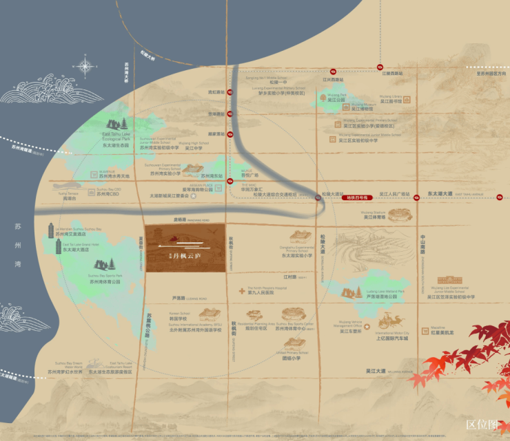 热门推荐-蓝城丹枫云庐(售楼处)-蓝城丹枫云庐是否值得购买？图文详解-周边环境-户型图-周边配套-地址-优劣势分析-学区-价格(图3)